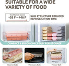 Silicone Freezer Trays with Lid, 1.7oz 4 Section 4 Sets-Leak Proof Silicone - Image 5