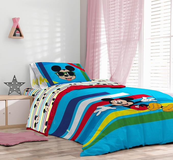 Sunny Side Up Disney Mickey Mouse Full Comforter Set - Image 7