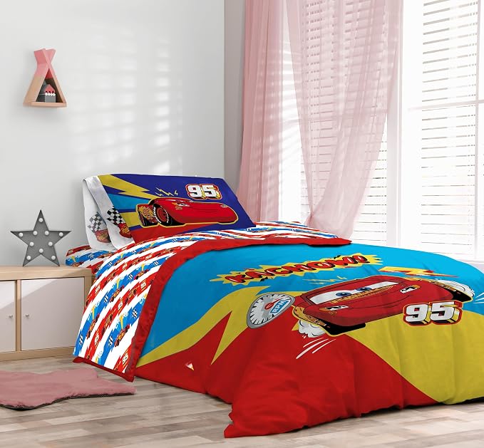 Disney Pixar Cars Lightning McQueen Full Comforter Set - Image 7