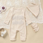 GRNSHTS Newborn Baby Boy Romper Coming Home Outfits Letter Print Bodysuit - Image 3