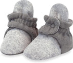 Zutano Unisex Fleece Baby Booties, Two Snap Closure, Newborn to 24 Months by Zutano