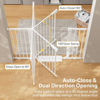 Cumbor 36" Extra Tall 29.7"-51.5" Baby Gate - Image 5