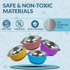 Stainless Steel Toddler Bowls - Image 2