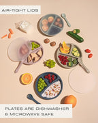 Hippypotamus Toddler Plates - Image 4