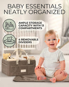 Baby Diaper Caddy Organizer - Image 3