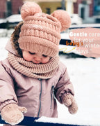 FURTALK Baby Winter Knitted Beanie Hat Soft Warm Lined Pom Pom - Image 5