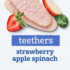 Gerber Teethers, Strawberry Apple Spinach Gentle Teething Wafers, Baby Teething - Image 6