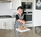 BapronBaby Black Checkerboard Bapron - Image 6