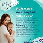Lil-Lets Extra Long Postpartum Maxi Pads - Image 6