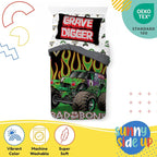 Sunny Side Up Monster Jam Twin Comforter Set - Image 4