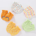 Baby Hat and Mittens Set Newborn Baby Hats Caps - Image 3