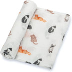 LollyBanks Swaddle Blanket for Boys and Girls, 100% Cotton Muslin Swaddle by LollyBanks