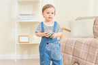 Cute Baby Boy Clothes Suit Toddler Boys' Striped long Sleeve T-Shirt+Denim - Image 5