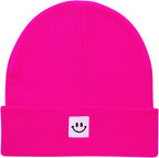 Baby Beanie Knit Ski Hat with Cute Face by Paladoo