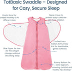 Newborns Swaddle Sleep Sack 0–3 Months, 1.0 TOG Baby Blanket - Image 2
