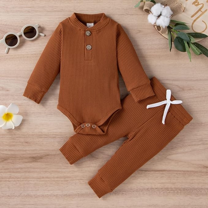 Bmnmsl Newborn Baby Boy Fall Clothes 3 6 12 18 24 Months Outfits Long Sleeve - Image 2