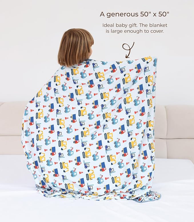 Premium Baby Blanket, Stretchy Quilt - Image 5
