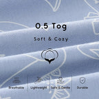 Yoofoss Baby Sleep Sack 18-24 Months 0.5 Tog Wearable Blanket - Image 5