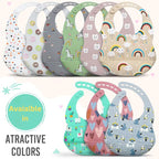 BPA-Free Silicone Baby Bibs - Image 4