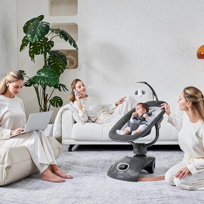 Electric Baby Swing for Infants - Image 9