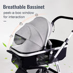 Baby Stroller, 2-in-1 Reversible Toddler Seat - Image 3