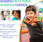 FIRST DAY Kids Multivitamin Gummies Age 4+, Strawberry & Orange - Image 8