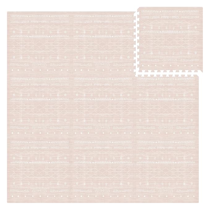 Lillefolk Baby Play Mat for Floor – 6x6ft Dusk | Soft Non Toxic Premium EVA by LillefolkKids