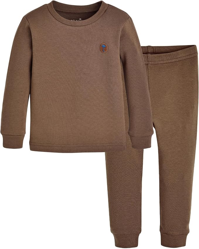 moimoln 6M-8Y Modal Cotton Solid Soft Breathable Baby Toddler Boys Girls Snug by moimoln