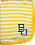Creative Knitwear Baylor Bears Striped Baby and Toddler Blanket by CollegeBaby