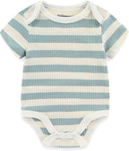 Kiddiezoom Newborn Baby Unisex Cotton One-Piece Bodysuits Baby Gift 5-Pack Baby - Image 2