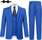 JPF Boy's Formal Suit Set Slim Fit Kids Tuxedo Suits by JPFMALESUIT