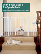 Babelio 36.5-57" Extra Wide Baby Gate - Image 5
