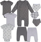 Gerber unisex-baby 9-piece Baby Gift Set by Gerber