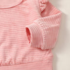 Mioglrie Toddler Baby Girl Clothes Fall Winter Sweatsuit Newborn Sweatshirt - Image 5