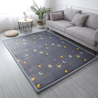 Loartee Coral Velvet Area Rug by Loartee