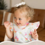 Tiny Twinkle Mess Proof Baby Bibs - Image 2