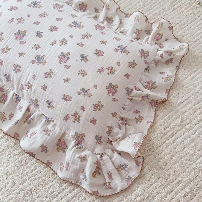 BuLuTu Chic Floral Themed Toddler Pillowcases - Image 6
