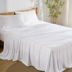 Bedsure King Size Sheet Set, Cooling Sheets King, Rayon Derived from Bamboo by BEDSURE