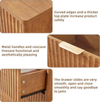 LEYAOYAO Fluted 6 Drawers Dresser - Image 7