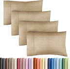King Pillow Cases Set of 4 by CGKUnlimited