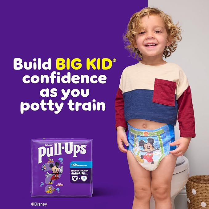 Pull-Ups Boys' Potty Training Pants, Size 2T-3T Training Underwear - Image 2