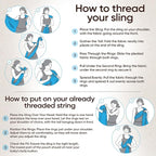 Hip Baby Wrap Ring Sling Baby Carrier - Image 2