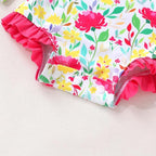 YOUNGER TREE Infant Baby Girls Swimsuit Long Sleeve Swimsuits One Piece - Image 5