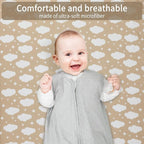 Pack and Play Sheets Fitted, 2 Pack Pack n Play Sheets - Image 5