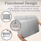 Premium Bath Kneeler, Baby Bath Kneeler and Elbow Rest Pad Set, Kneeling Pad - Image 8