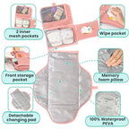 Portable Changing Pad for Baby – Soft, Comfortable Portable Diaper Changing Pad - Image 4