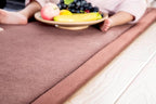 V-mix Children Play Mat, Handmade Weaving Plush Foam Play Crawling Rugs - Image 6