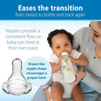 Dr. Brown's Natural Flow Anti-Colic Options+ Narrow Baby Bottle, Squirrel & Goat - Image 4