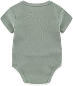 Kiddiezoom Newborn Baby Unisex Cotton One-Piece Bodysuits Baby Gift 5-Pack Baby - Image 3
