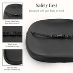 Evolur Eva Baby Changing Pad in Black, Lightweight and Portable Changing Pad - Image 4